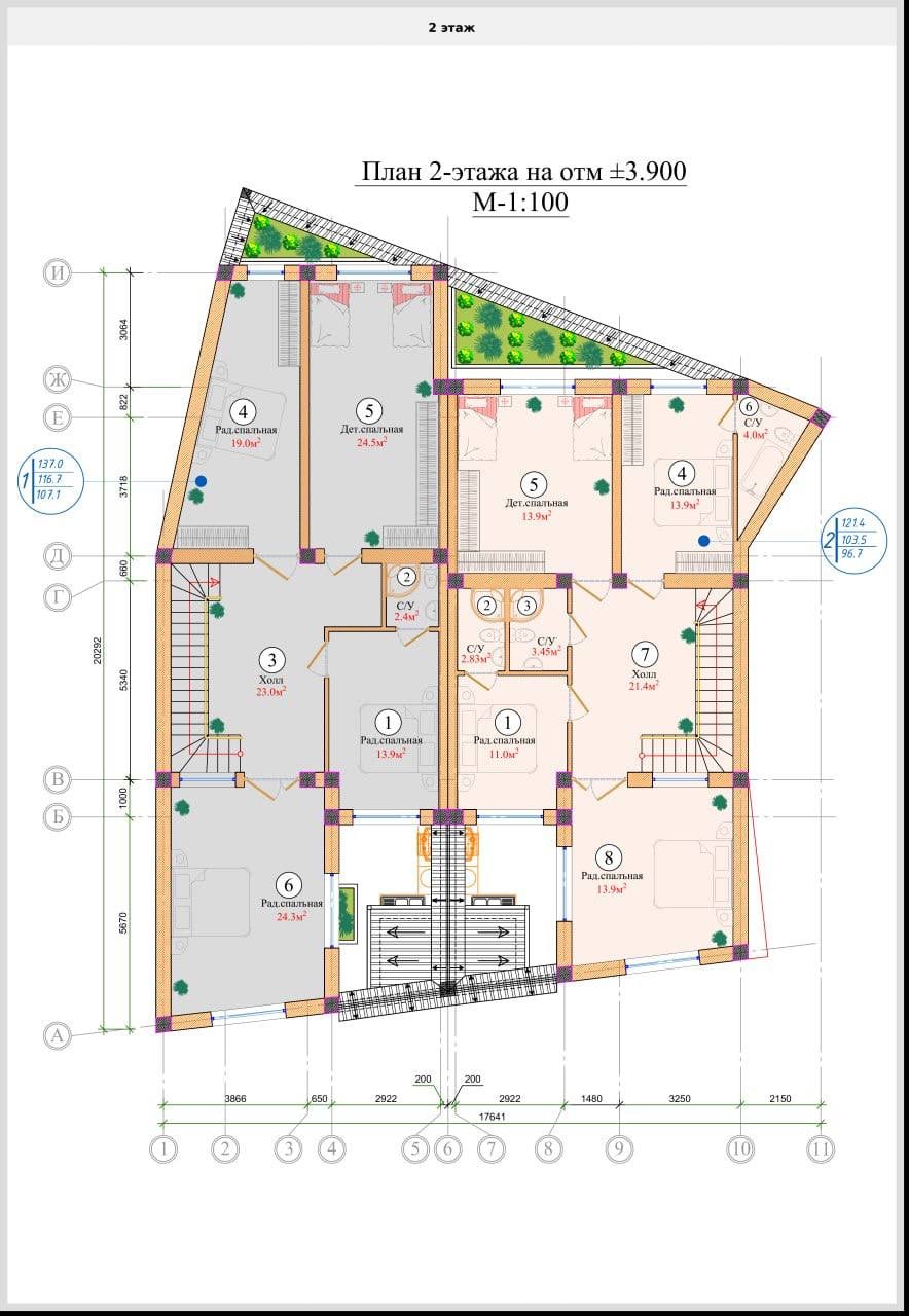 Продажа коттеджа в Мирзо-Улугбекском районе, 243 м² — Янги Дархан, махалля Дархан, фотография 3